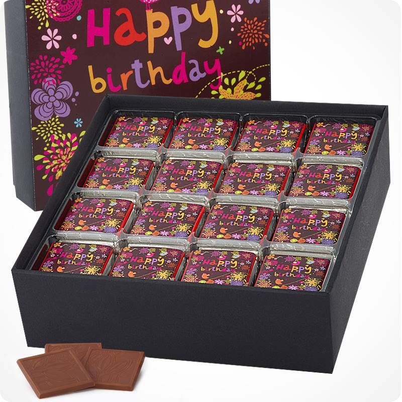 Happy Birthday Mesajlı Çikolata 