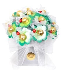 Şans Dileği Çikolatalı Çiçek 