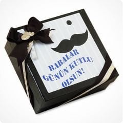 Bıyıklı Babalar Günü Çikolata 