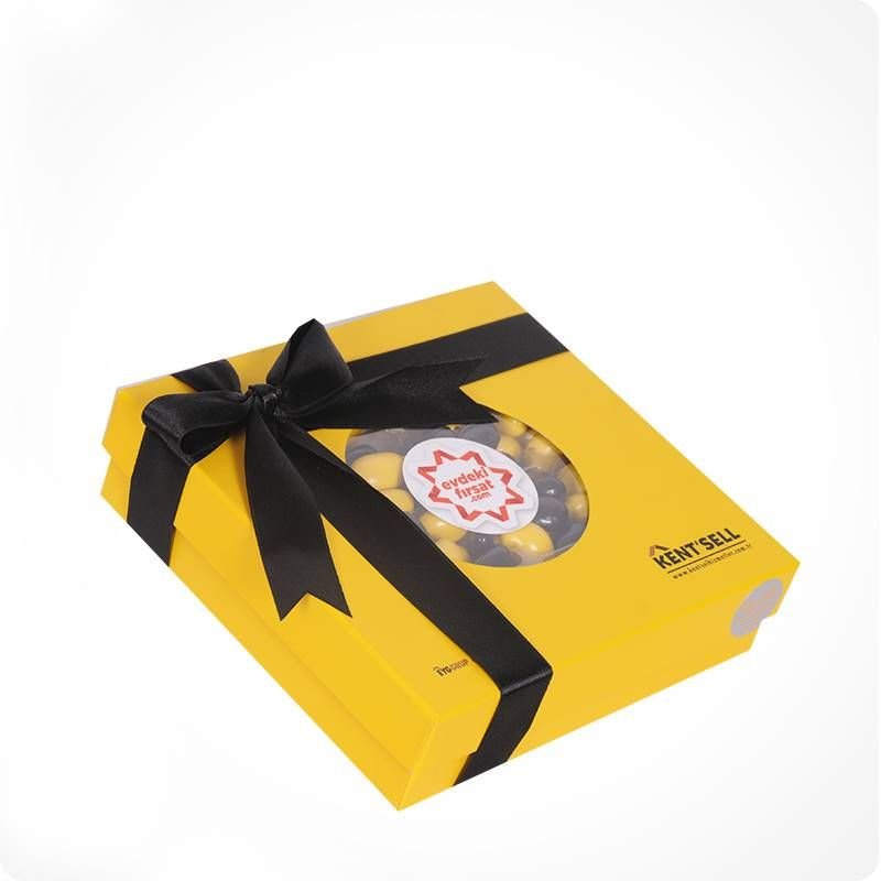 Pencereli Kutuda Kurumsal Çikolata 