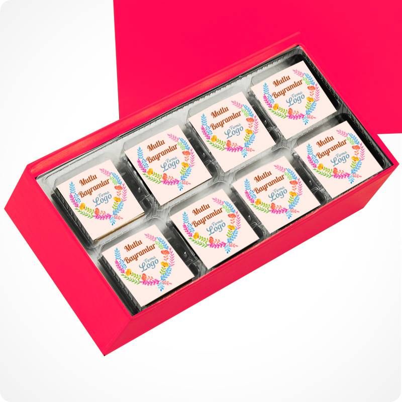 Logolu Madlen Çikolata 24'lü