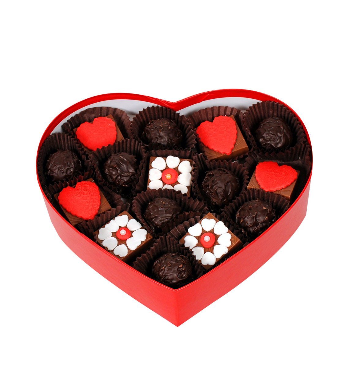 Kalp Kutuda Spesiyal Sevgililer Günü Çikolata
