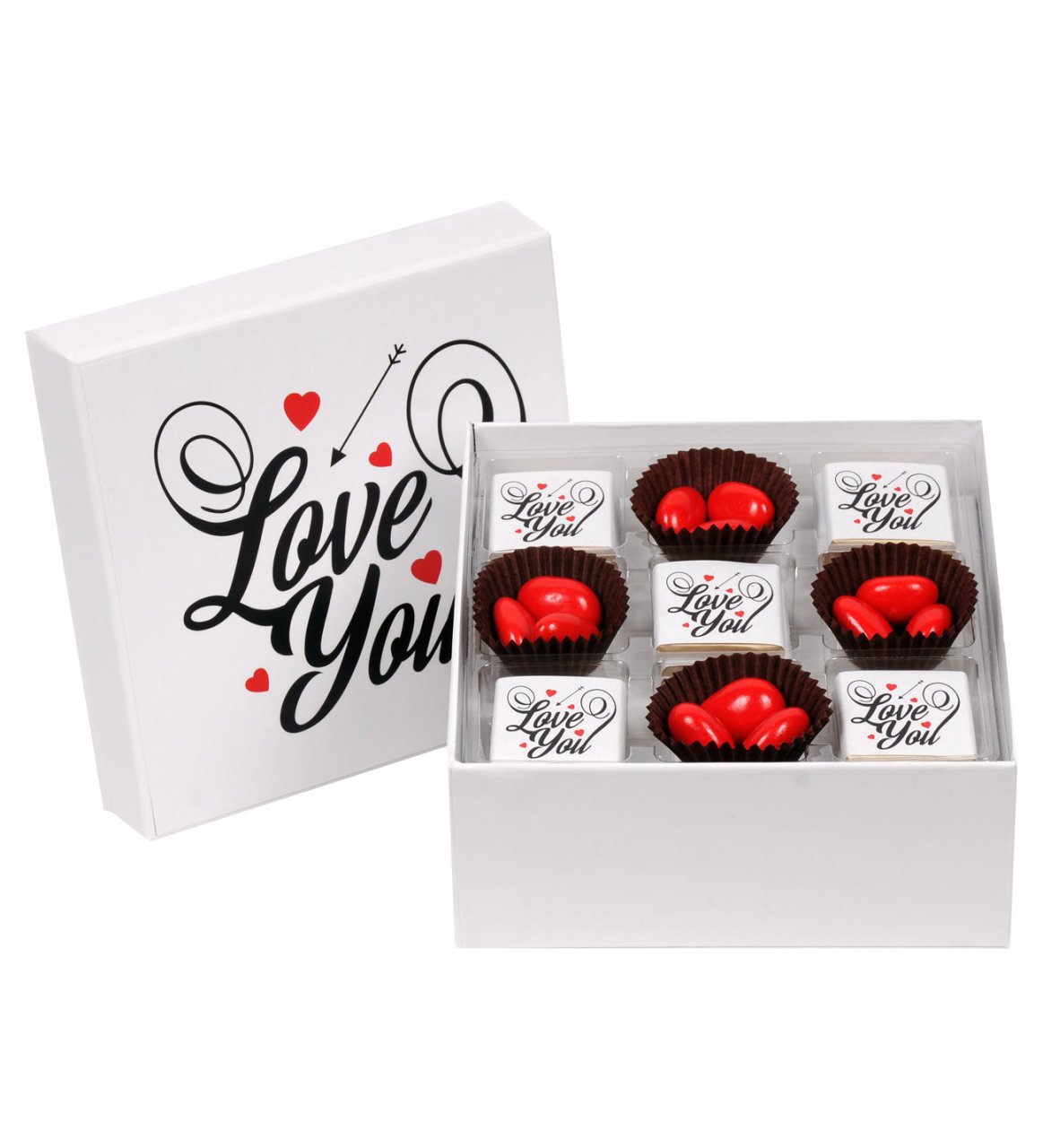 Love You Sevgililer Günü Çikolata