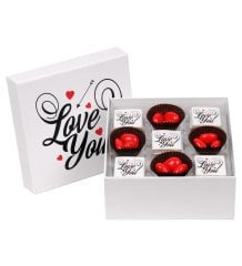 Love You Sevgililer Günü Çikolata