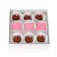 Pembe Kalpli Anne Çikolatası