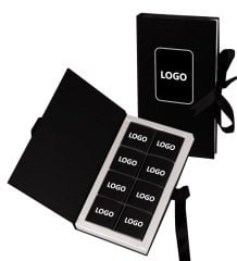 Kitap Kutuda Logolu Kalın Çikolata