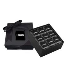 Logolu Küp Kutuda Logolu Madlen Çikolata