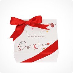 Bayram Dekorlu Kutuda Madlen Çikolata