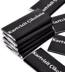 Logolu Kartvizit Çikolata 50 Adet