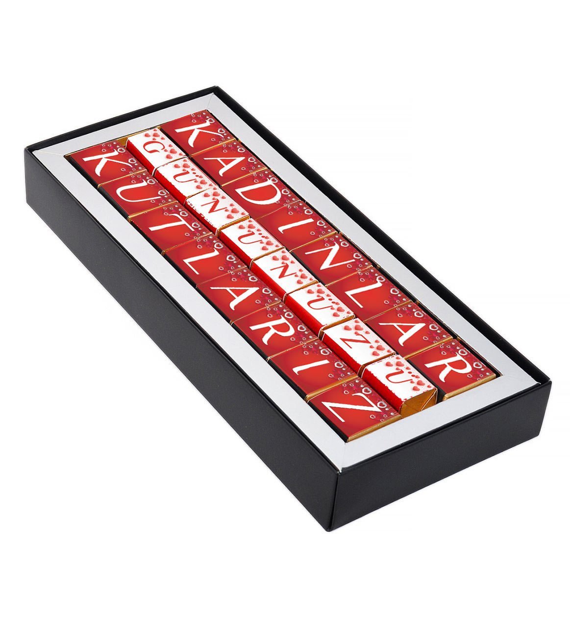 Kadınlar Günü Mesajlı Çikolata