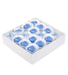 Mavi Emzikli Bebek Çikolata 