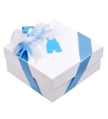 Tulumlu Kutuda Erkek Bebek Çikolata