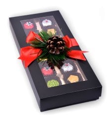 Yılbaşı Dekorlu Spesiyal Çikolata