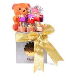 Peluş Ayıcıklı Çikolata Hediye