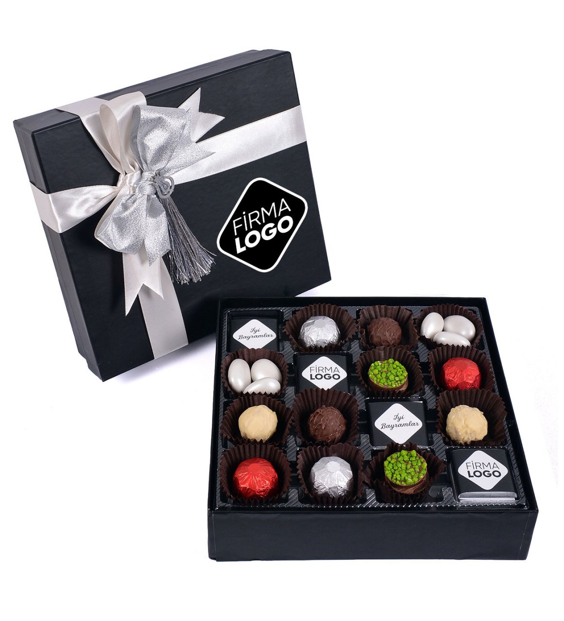 Premium Karma Logolu Çikolata