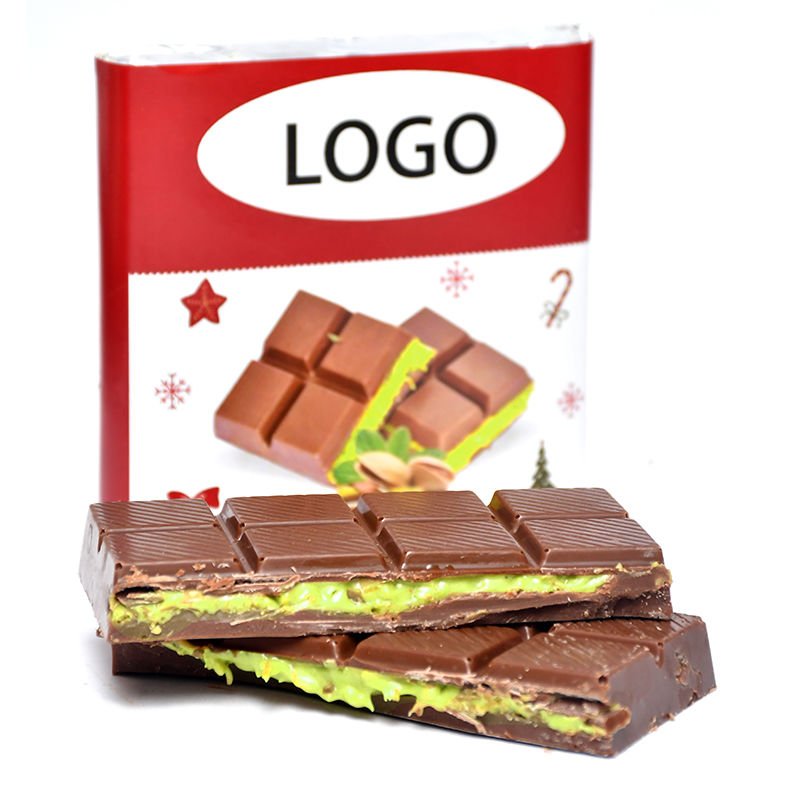 Logolu Yılbaşı Dubai Çikolatası