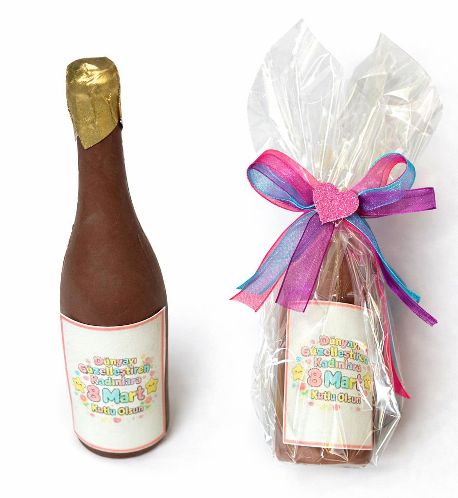 Mesajlı Çikolata Şişesi