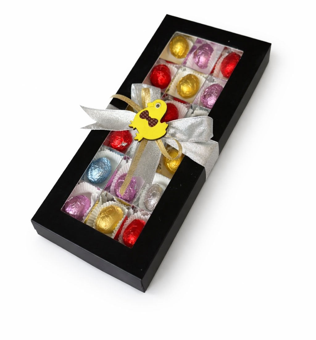 Rengarenk Paskalya Yumurta Çikolatası